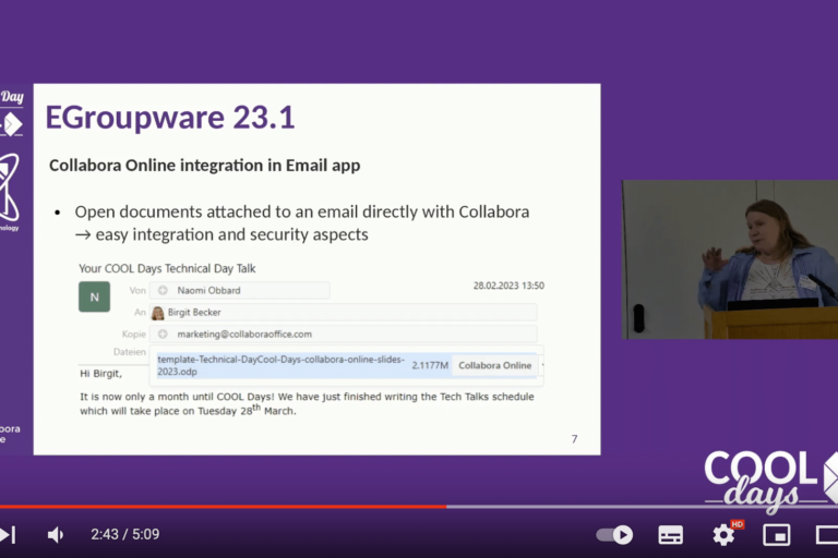 EGroupware plus Collabora