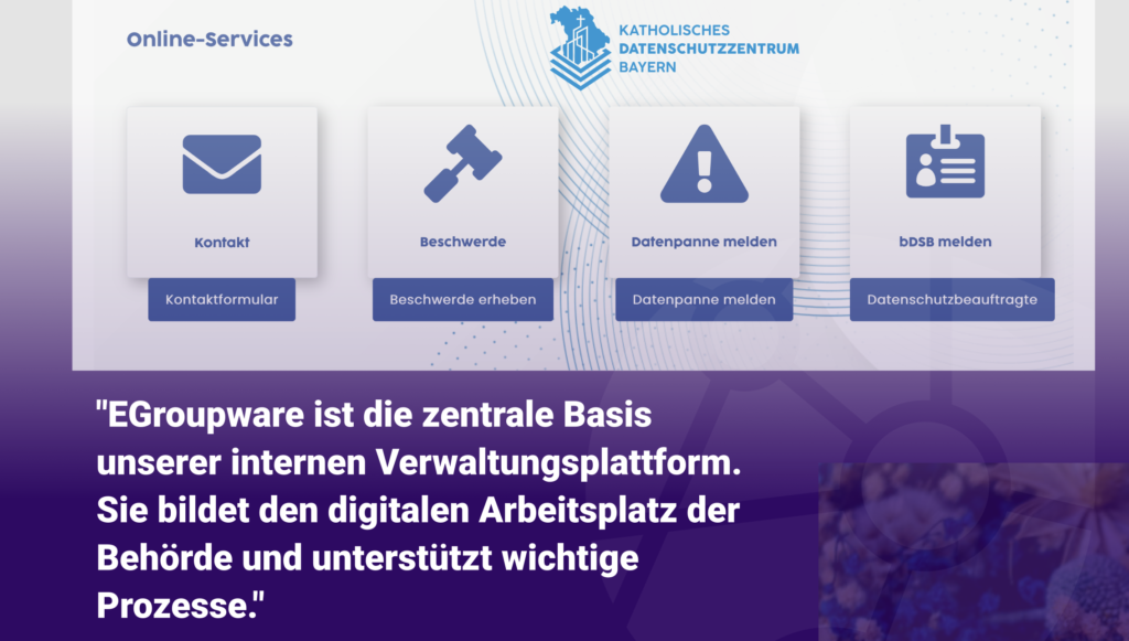 Online Portal KDSZ mit Zitat