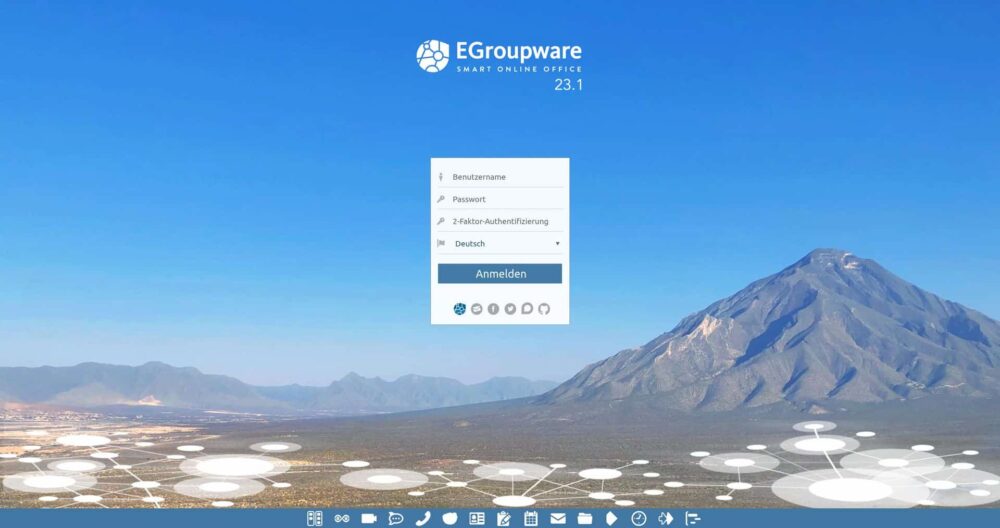 EGroupware Login Page