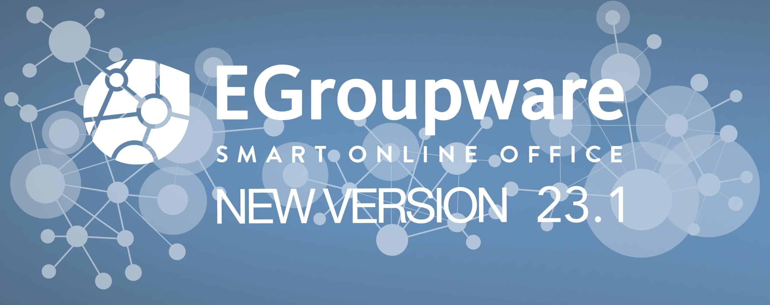 New EGroupware Version 23.1 Open Source Groupware